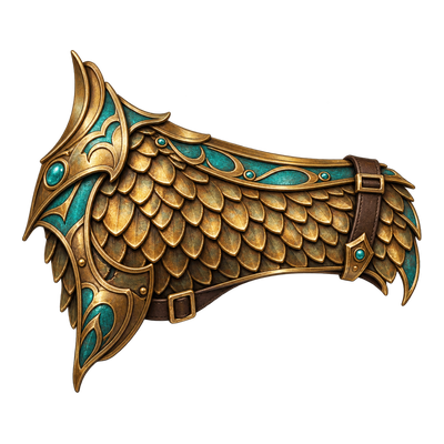 Bronze DragonScale Side Guard