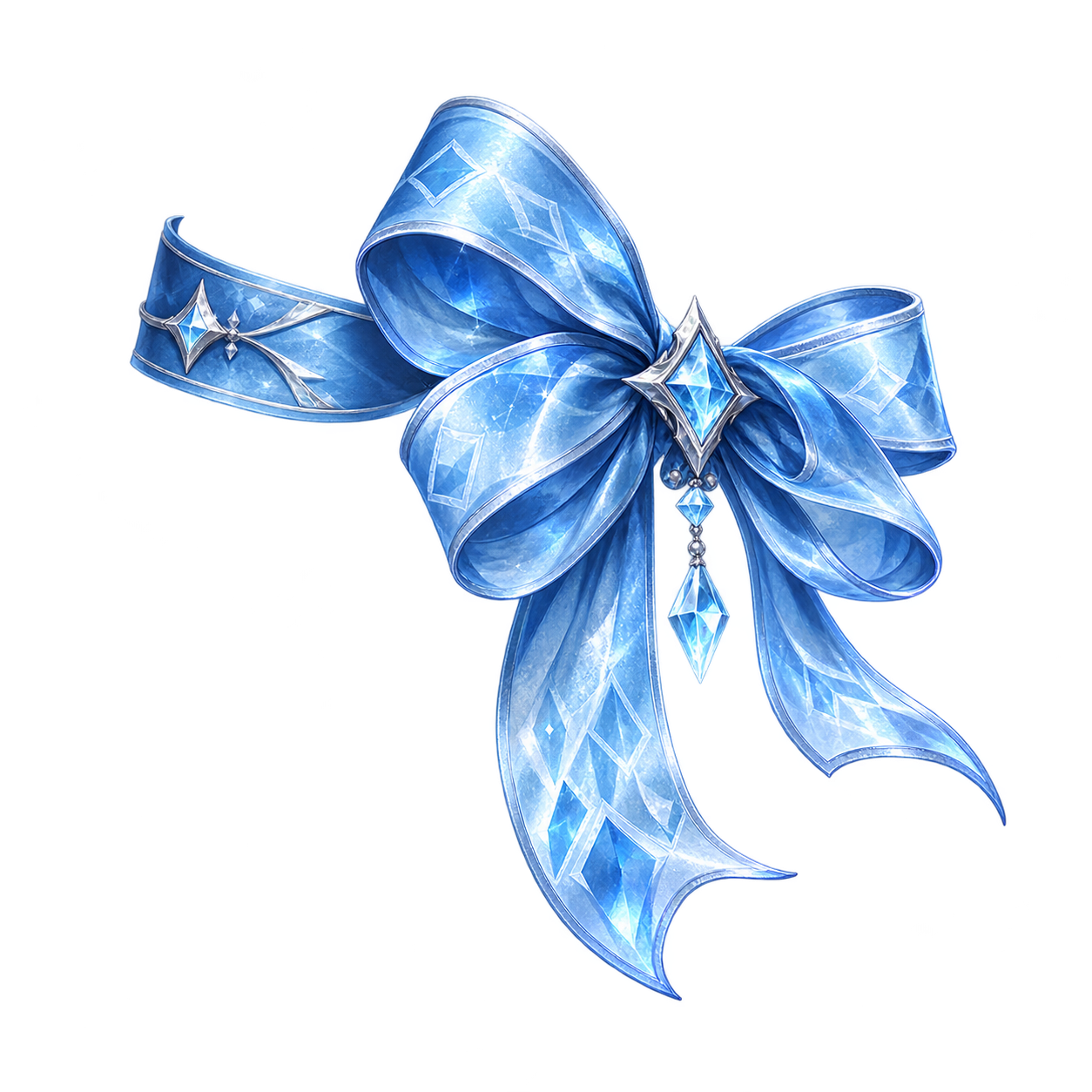 Frostglass Neck Ribbon