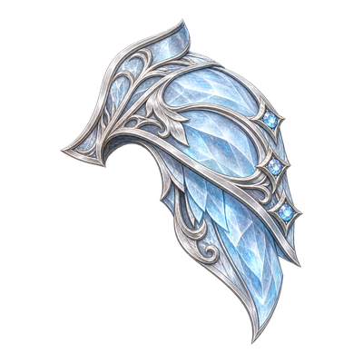 Frostglass Shoulder Guard