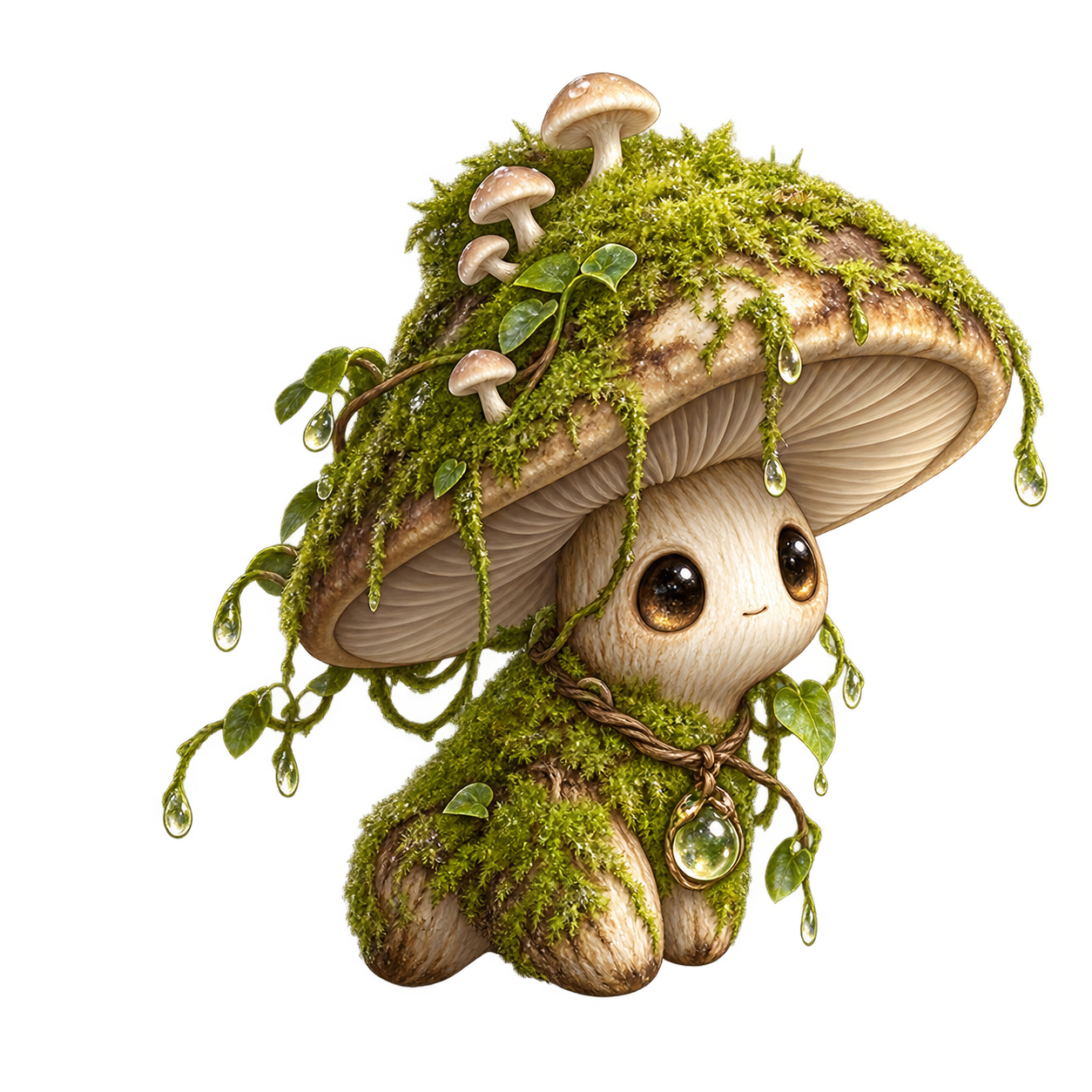 Mossy Mushroom Companion